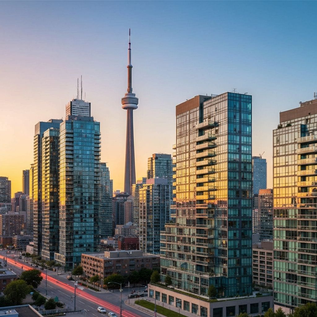 Toronto skyline - Your trusted mortgage agent in Toronto